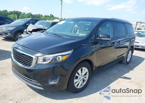 2016 Kia Sedona Lx z USA, uszkodzony, nr VIN KNDMB5C15G6094025